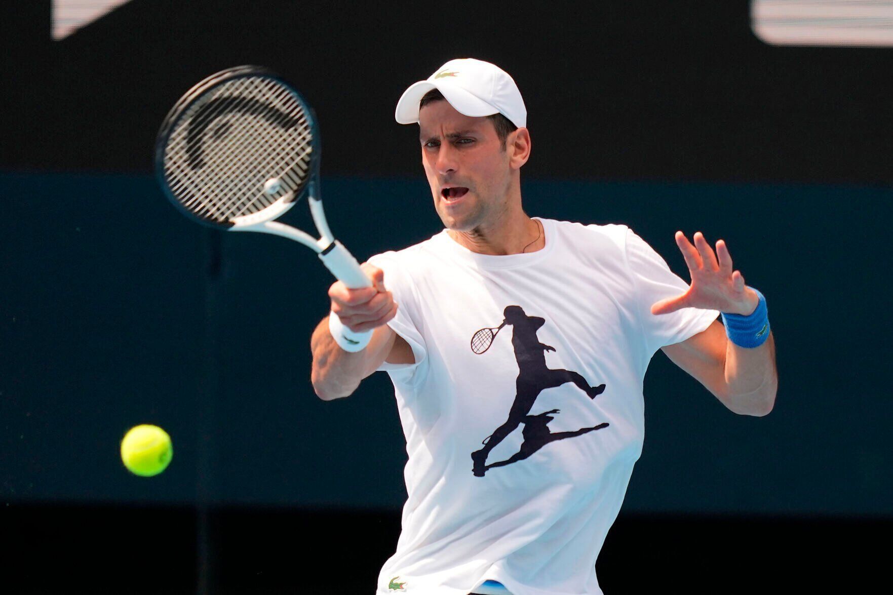 APTOPIX Australian Open Djokovic